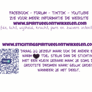steun Stichting Spiritueel Ontwikkelen